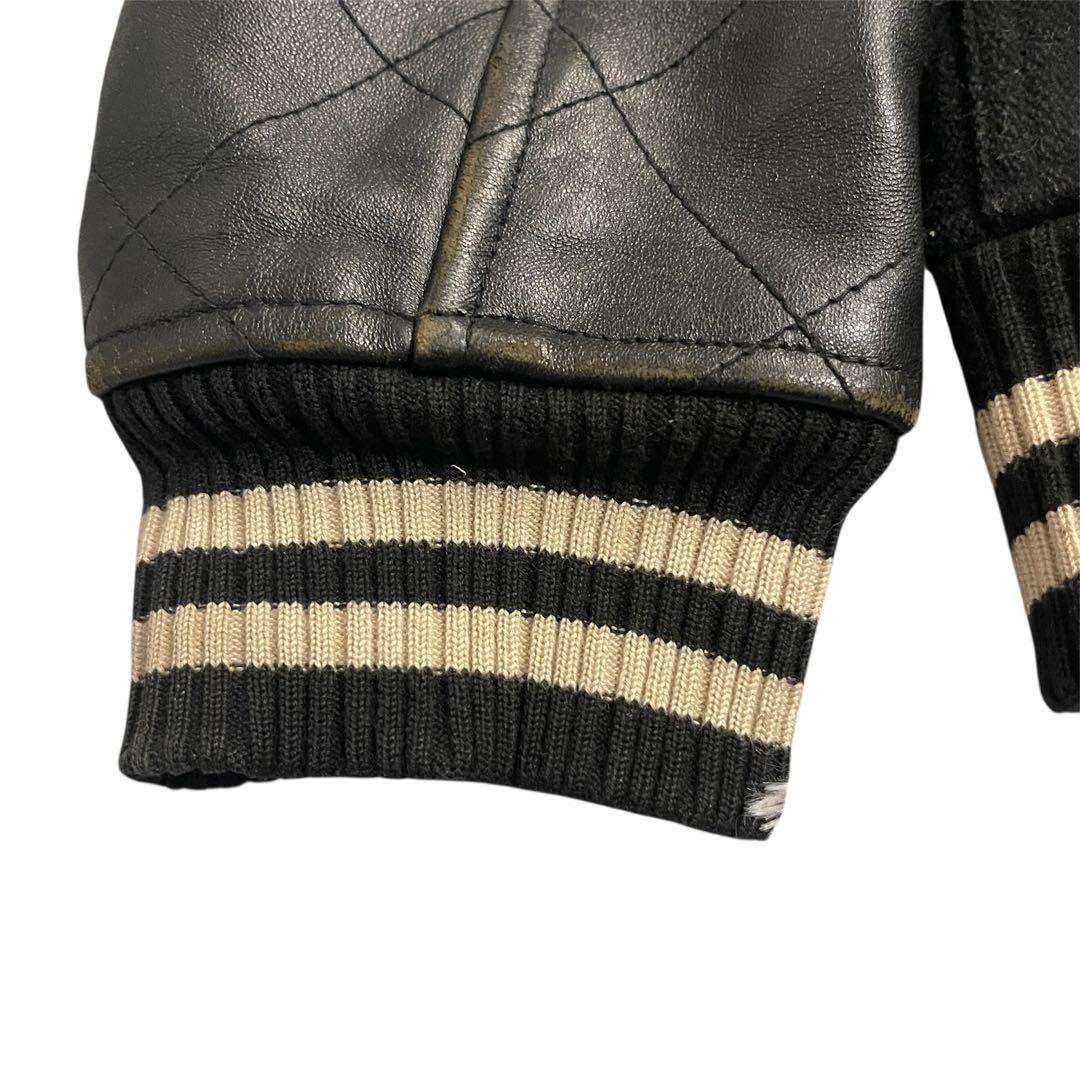 AVIREX アヴィレックス　スカル　スタジャン　サイズXL 中古品