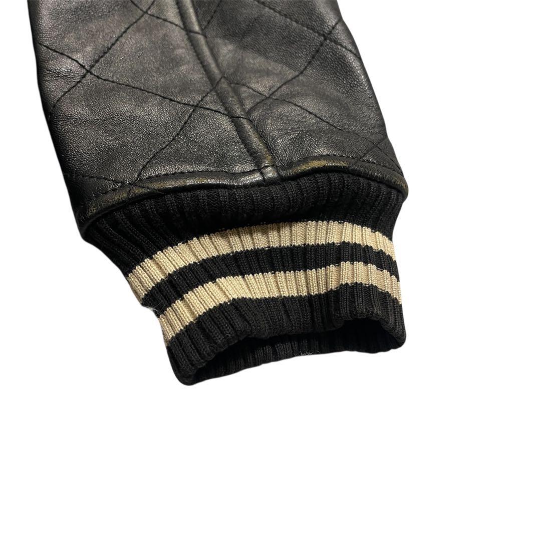 AVIREX アヴィレックス　スカル　スタジャン　サイズXL 中古品