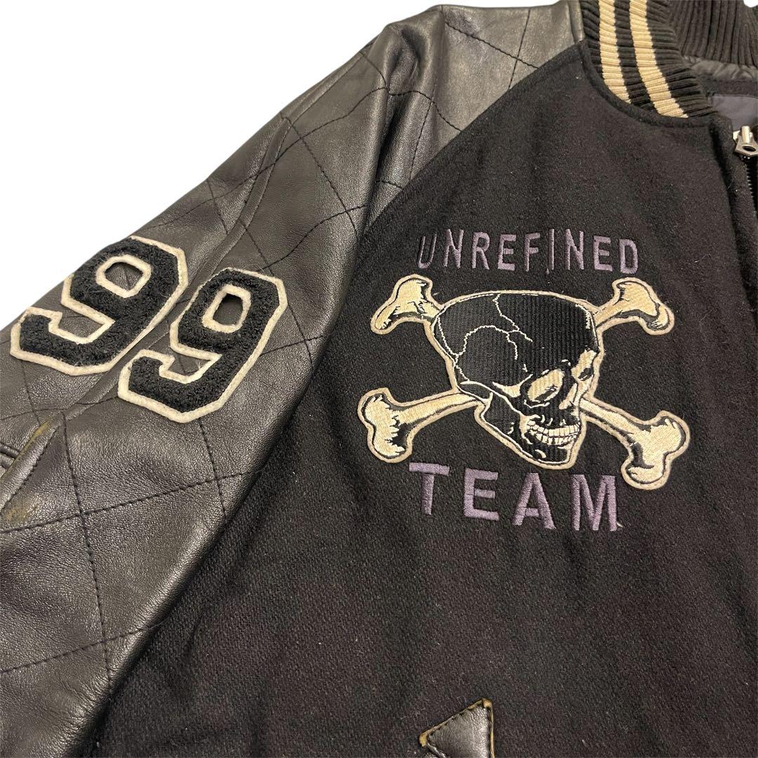 AVIREX アヴィレックス　スカル　スタジャン　サイズXL 中古品