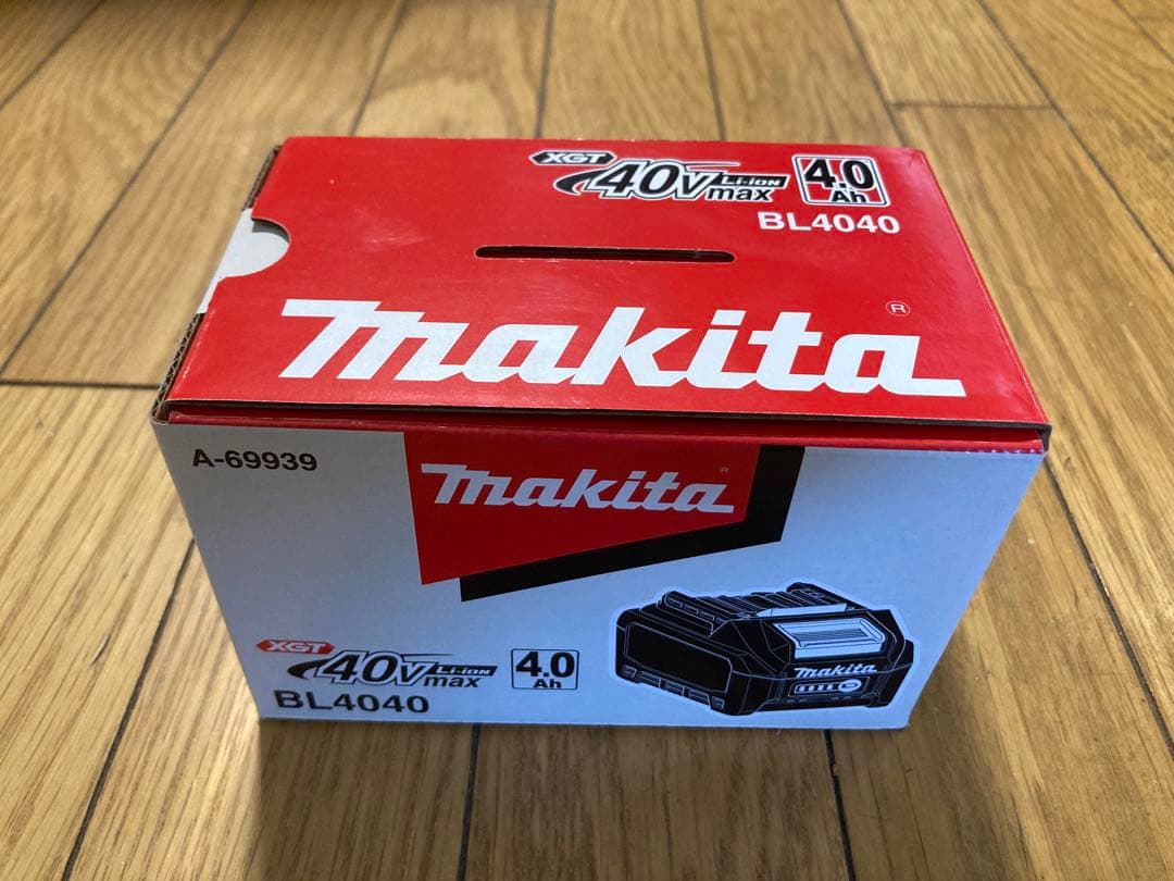 マキタ　純正バッテリー　40V 4,0Ah BL4040