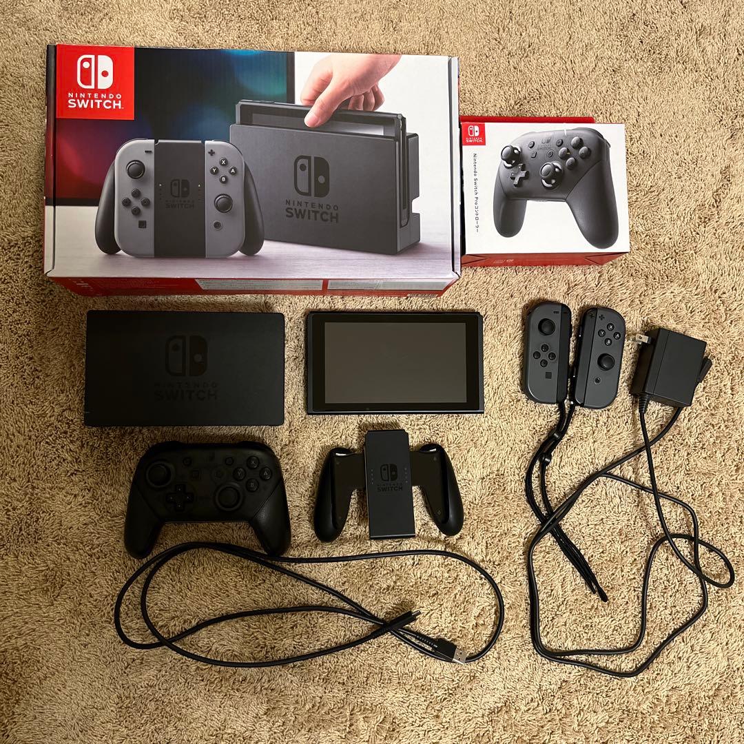 Nintendo Switch 本体 ＋プロコントローラー付き