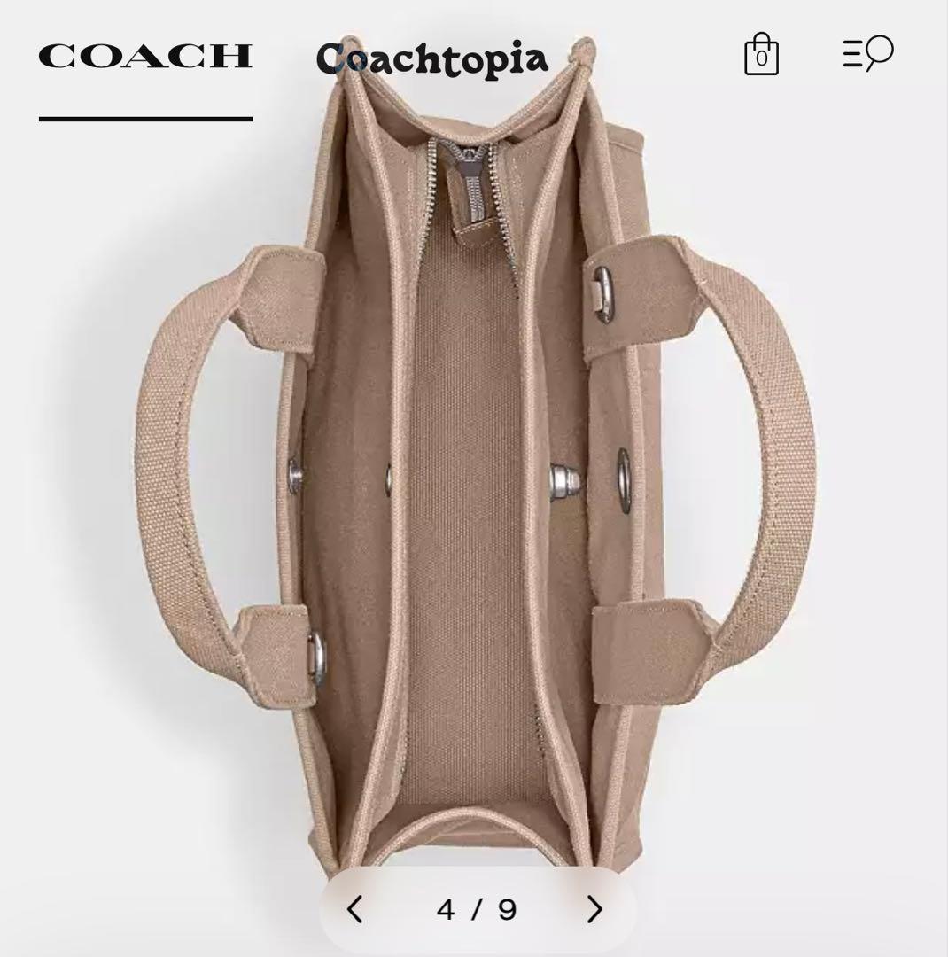 新品COACH♡カーゴトートバッグ