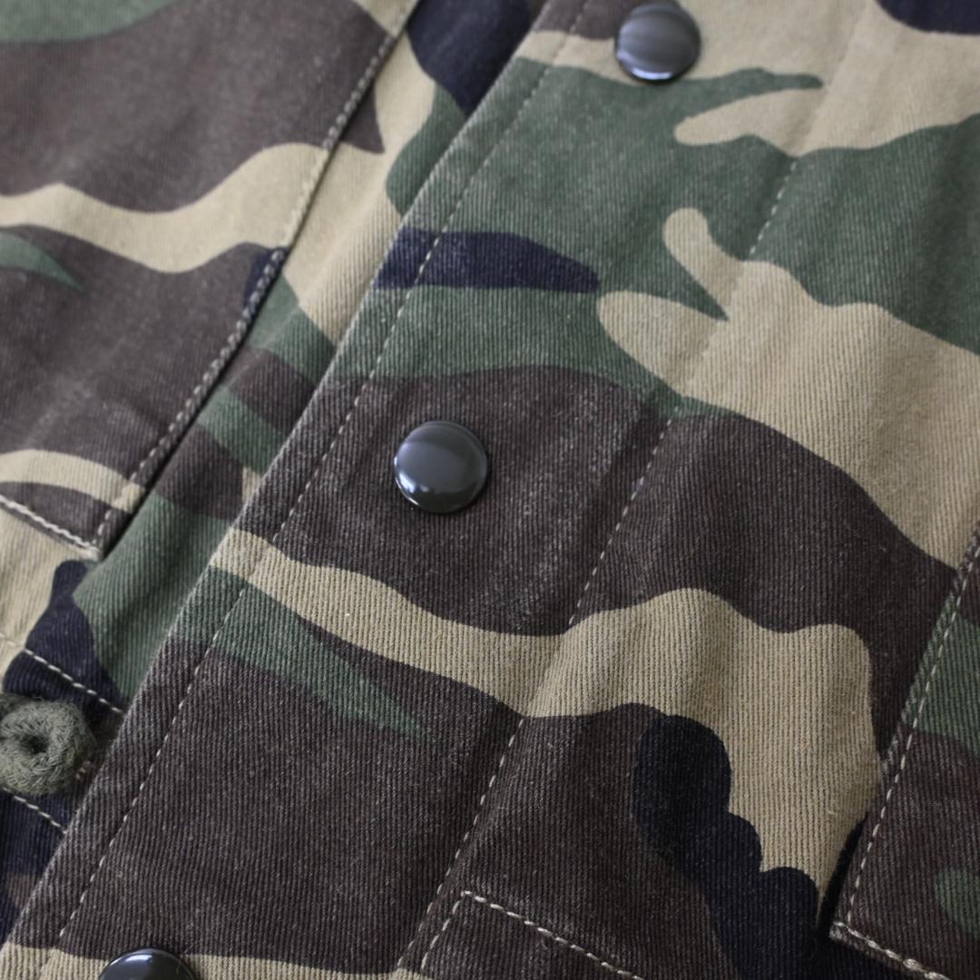 SAINT LAURENT PARIS ミリタリーコート 40537*