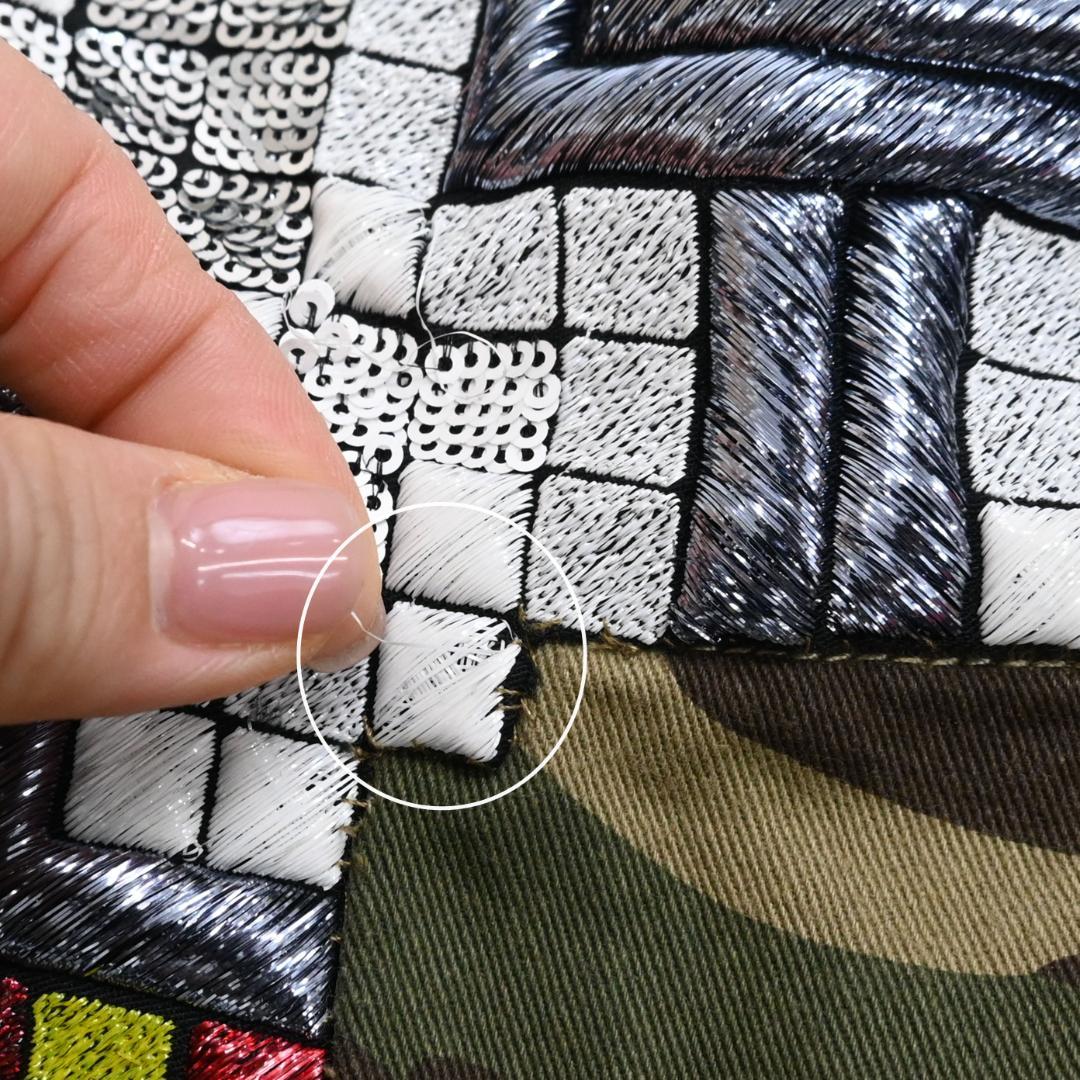 SAINT LAURENT PARIS ミリタリーコート 40537*