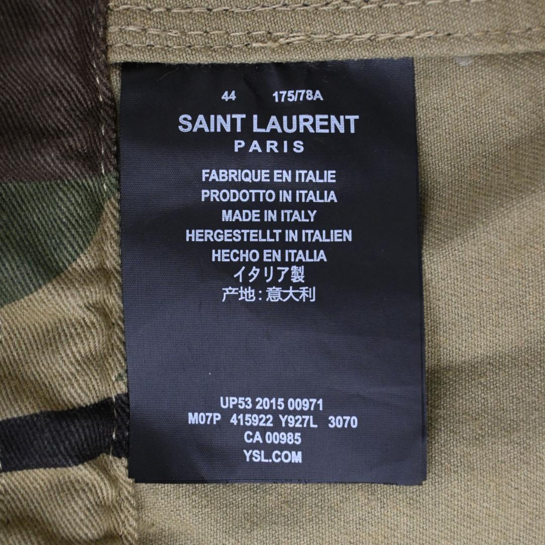SAINT LAURENT PARIS ミリタリーコート 40537*