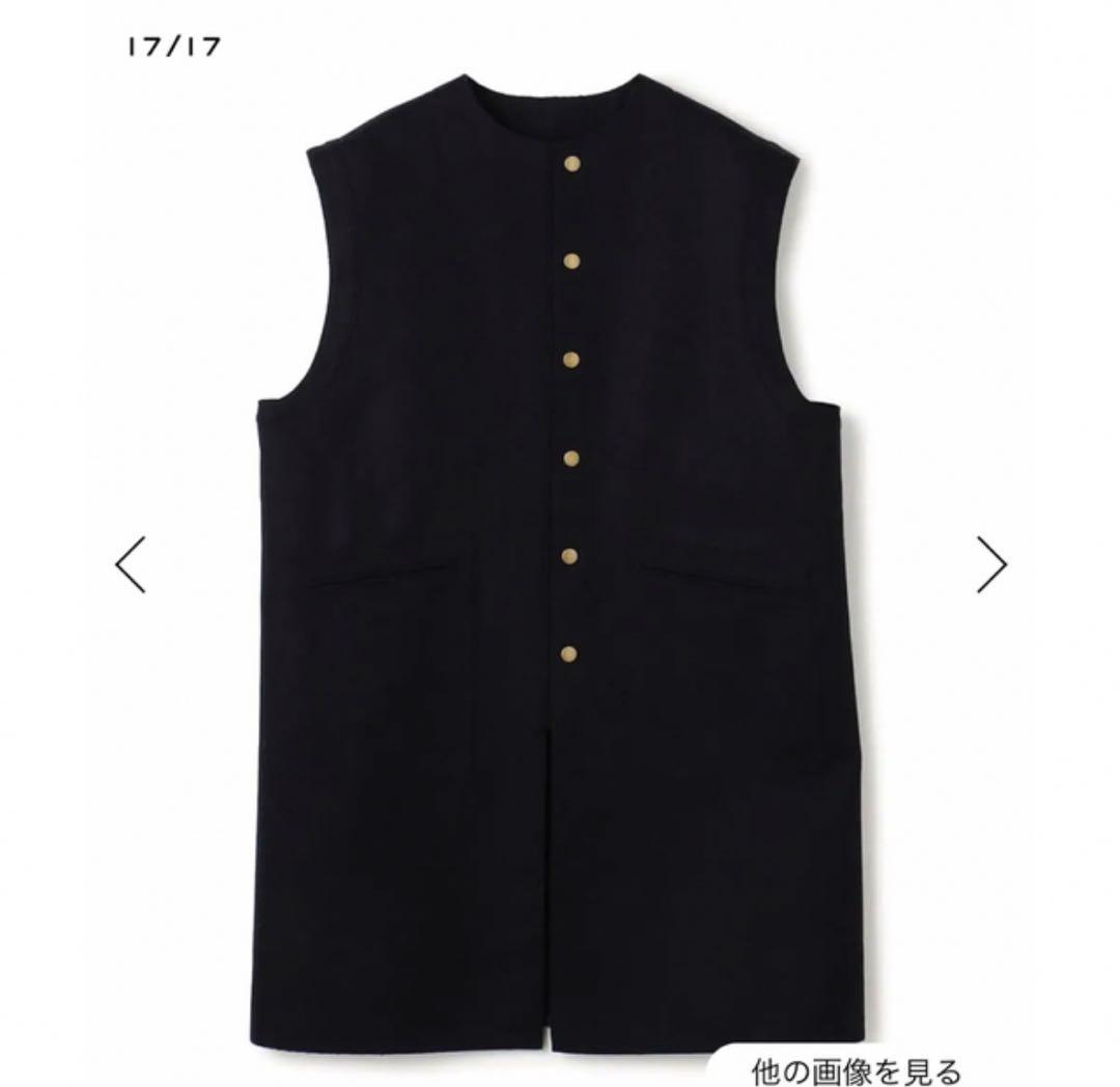 美品　BACCA ダブルクロスヘビーメルトンベスト36