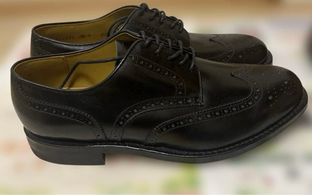 ☆専用☆ ほぼ未使用REGALウイングチップA915334 25.5cmブラック