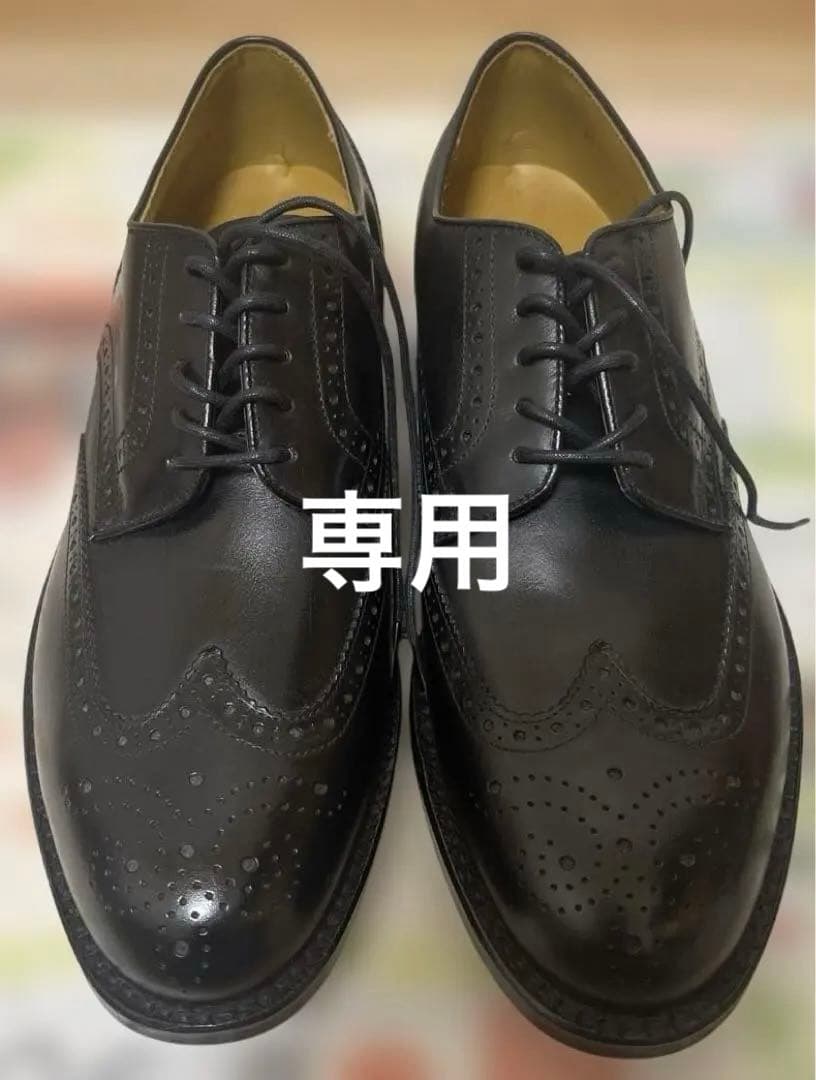 ☆専用☆ ほぼ未使用REGALウイングチップA915334 25.5cmブラック