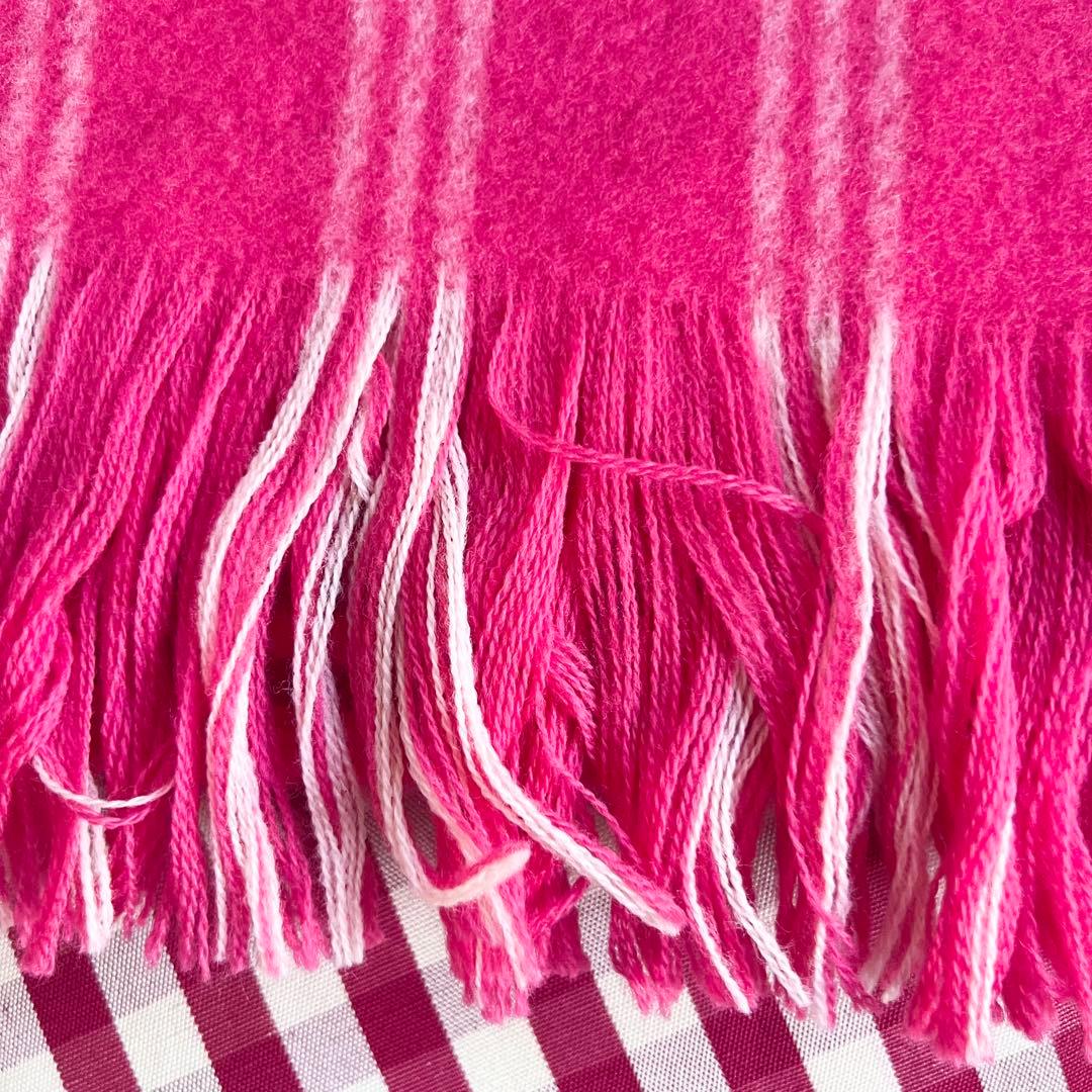 Marni マフラー 未使用 ピンク レッド