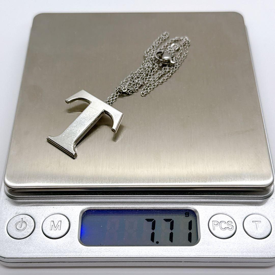 【社外チェーン】TIFFANY&Co. イニシャル T ネックレス トヨタ