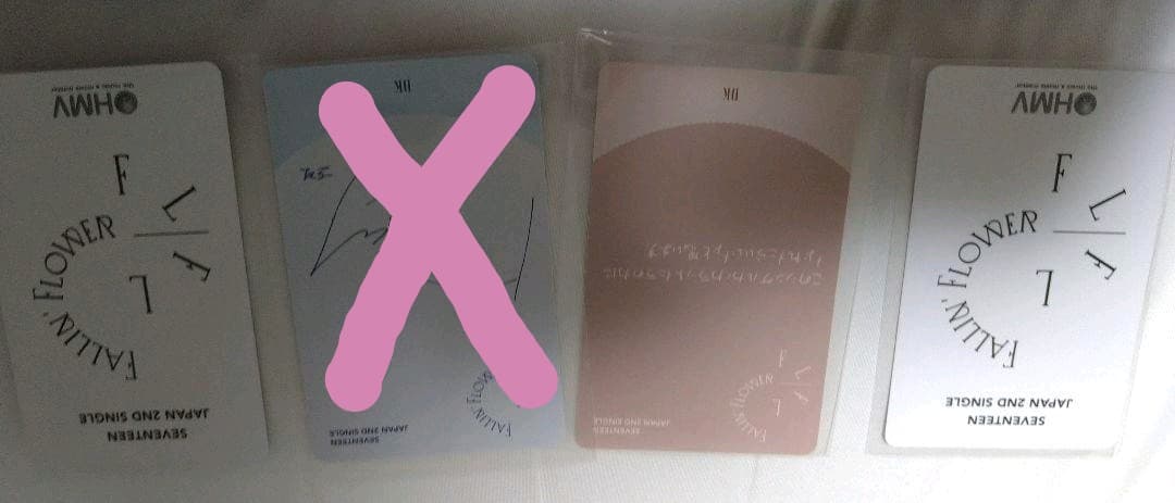 SEVENTEEN　ドギョム　トレカ　舞い落ちる花びら