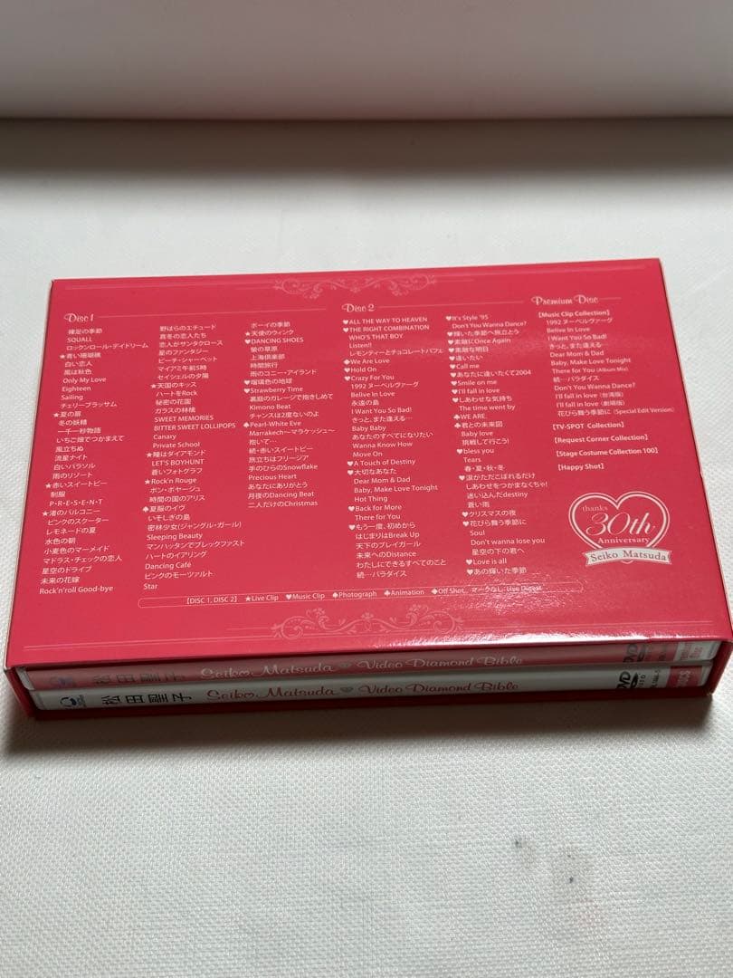 松田聖子/Video Diamond Bible(初回生産限定盤)DVD 3枚組
