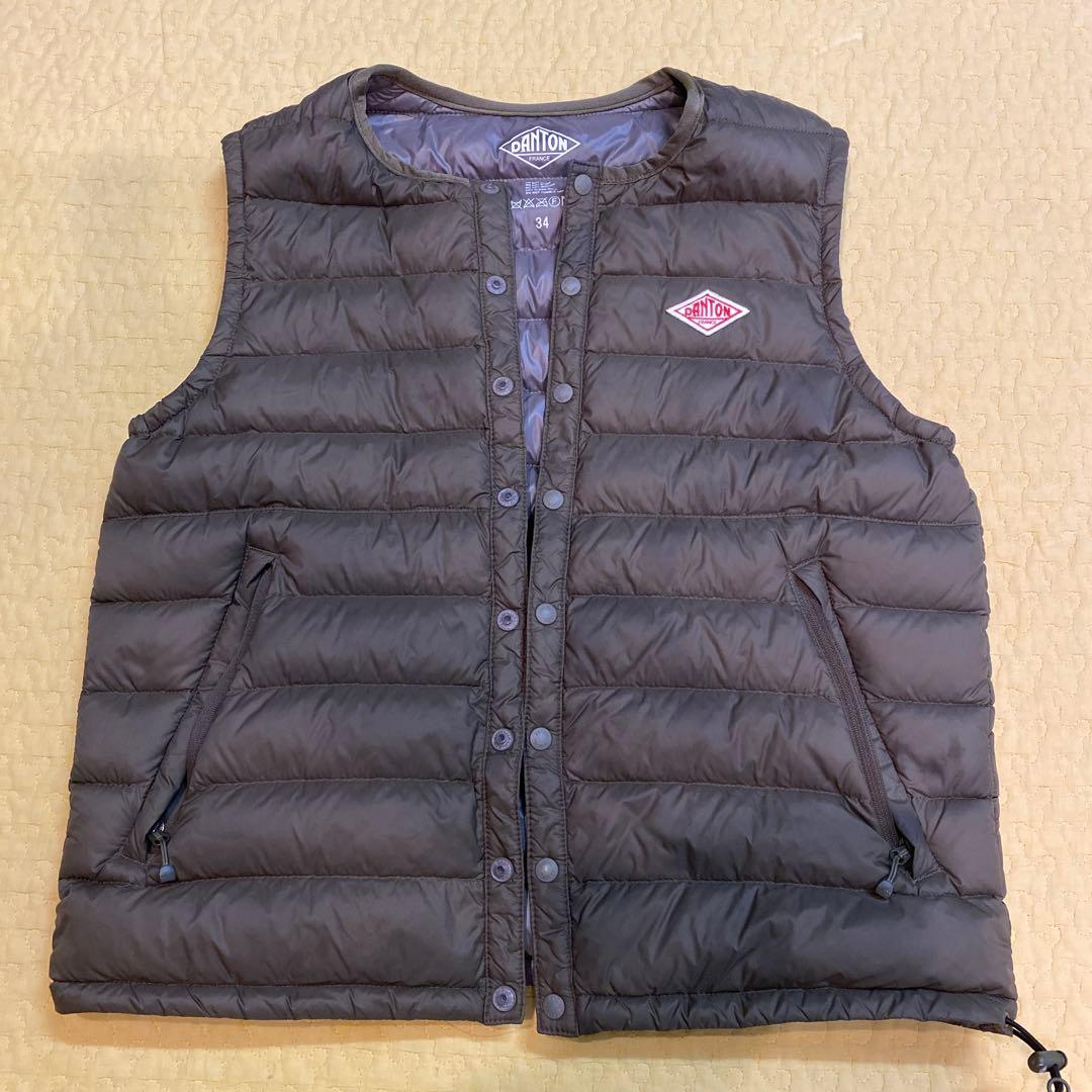 DANTON ダウンベスト 34