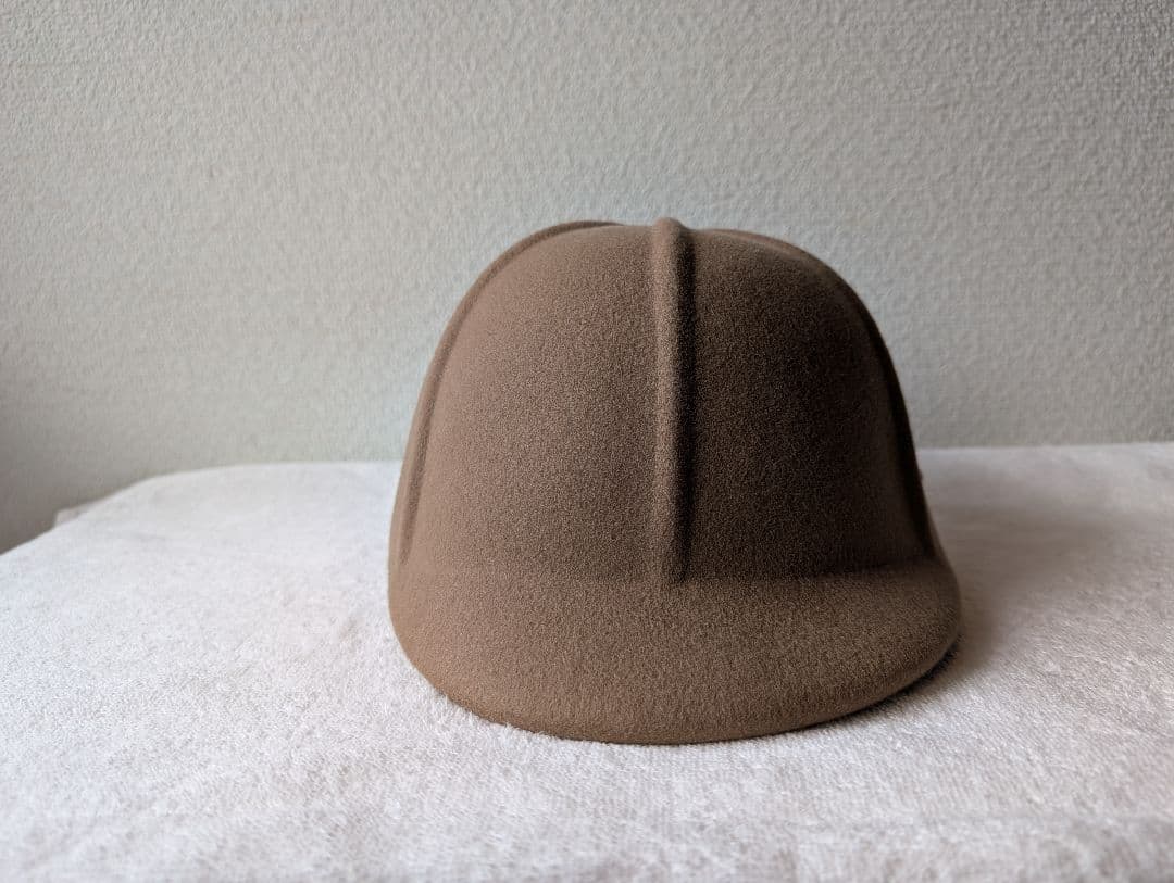 ジョッキーハット　ブラウン
