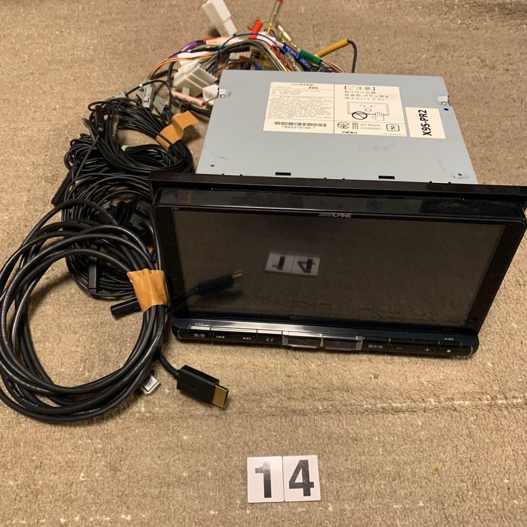 ALPINE アルパイン　X9S 9インチ　Bluetooth・HDMI・SD