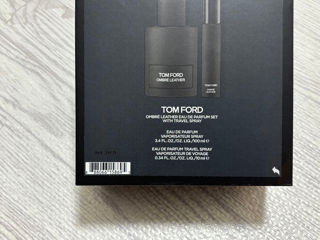 【新品同様】TOMFORDトムフォード香水　オンブレレザー100ml