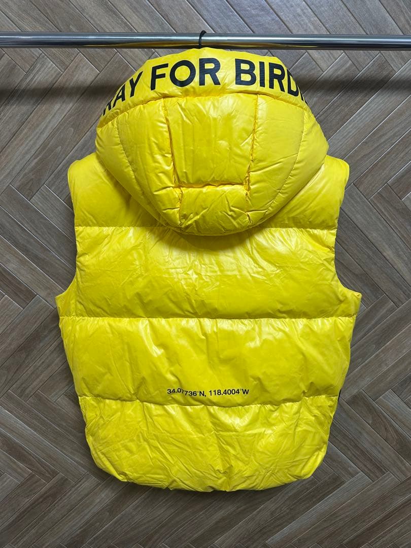新作G/FORE韓国ジーフォア　メンズダウンベスト　イエローsizeXL