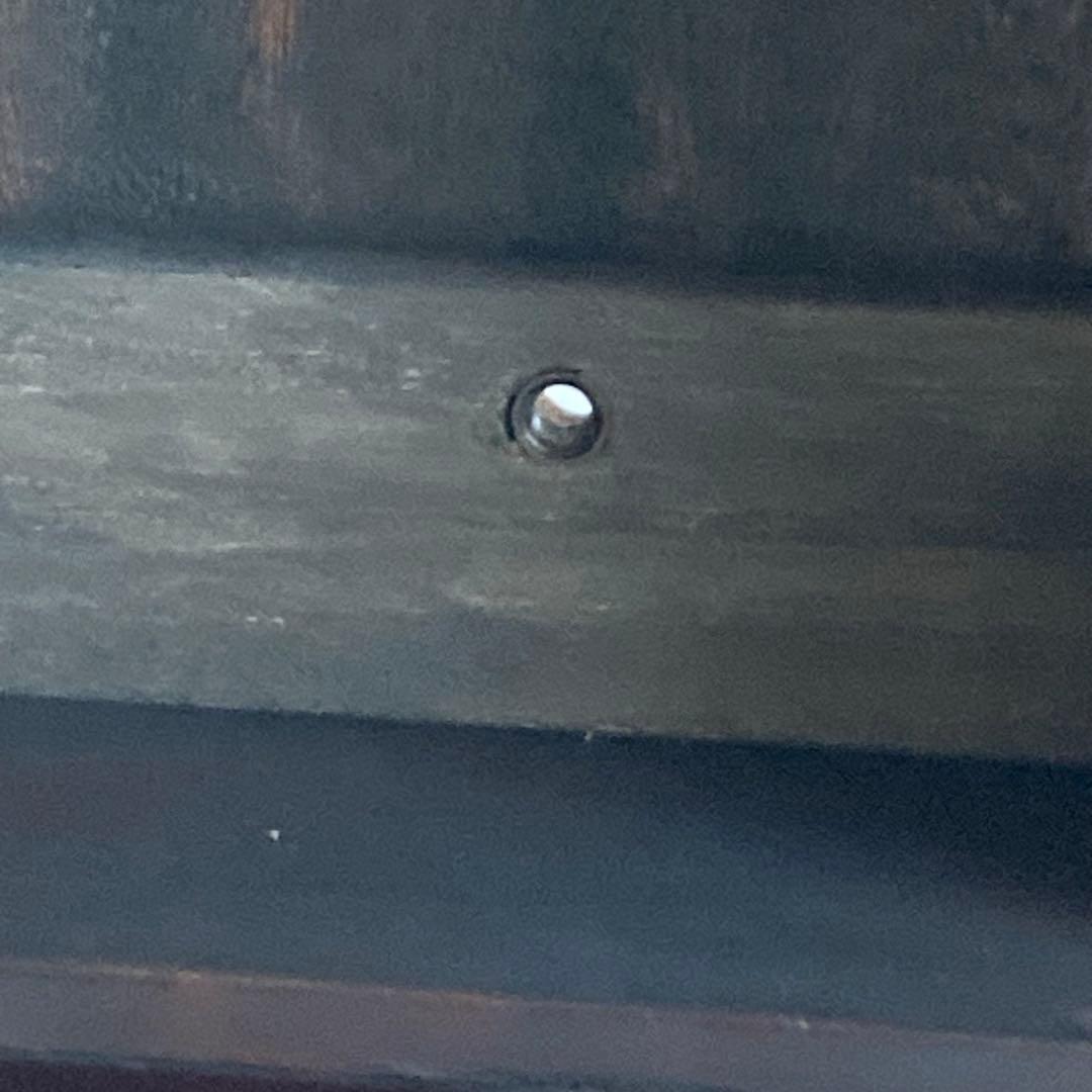 ケロリン 古い壁掛けガラスケース 3段 飾り棚 ガラスキャビネット