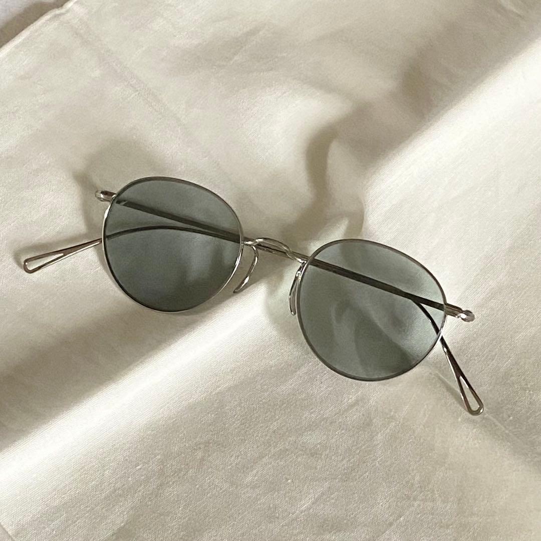 ayame MANRAY アヤメ マンレイ チタンシルバー 眼鏡 メガネ めがね