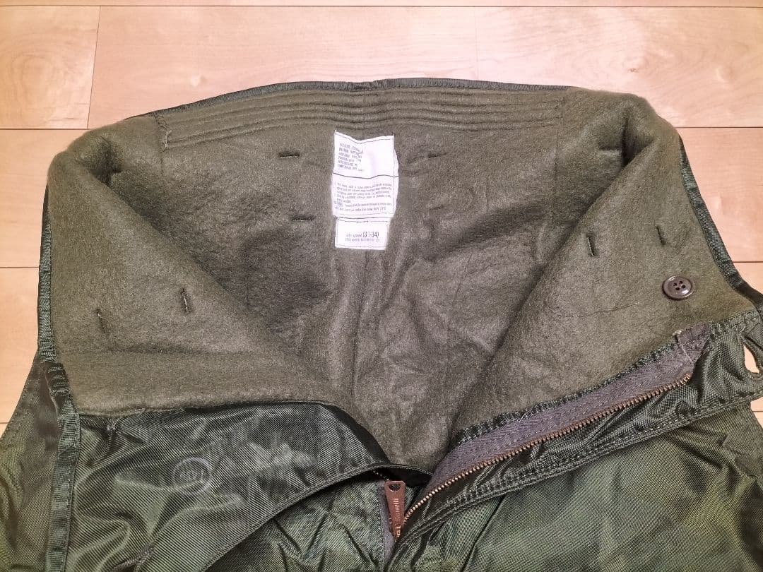 【NOS】80s 米海軍（U.S. NAVY）A-1デッキパンツ