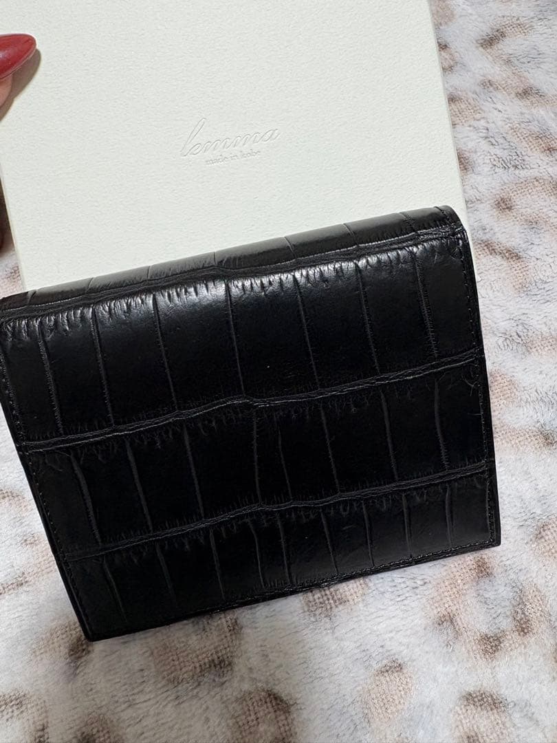 lemma レンマ　クロコダイル　マネークリップ財布　希少