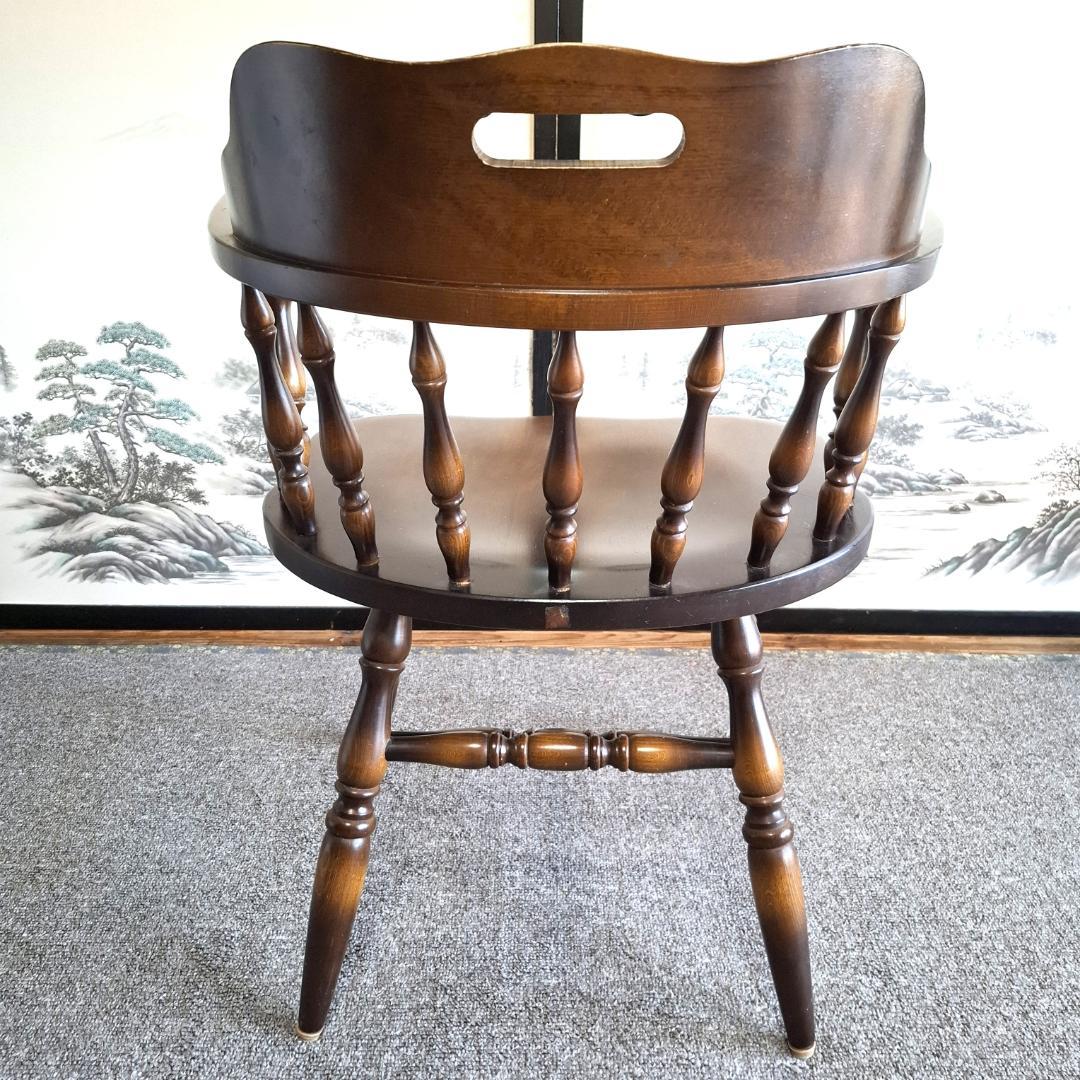 ②★飛騨産業★キツツキマーク★ウィンザーチェア★ダイニングチェア★