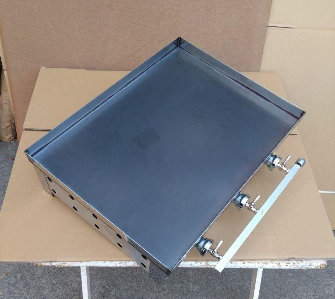 極厚９mm 鉄板焼き プロパンガス グリラー フチ付 学園文化祭り キッチンカー