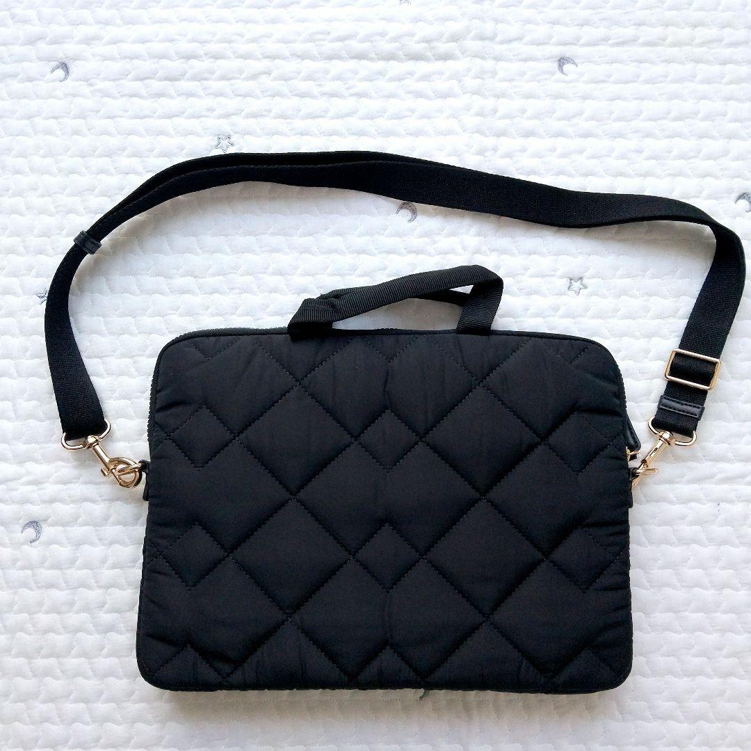 MARC JACOBS ブラック キルティング PCケース