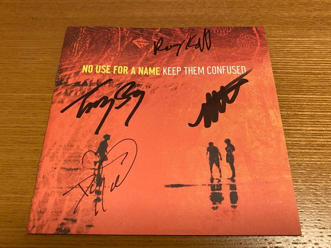 【激レア】No Use For A Name サイン入りCD Tony Sly