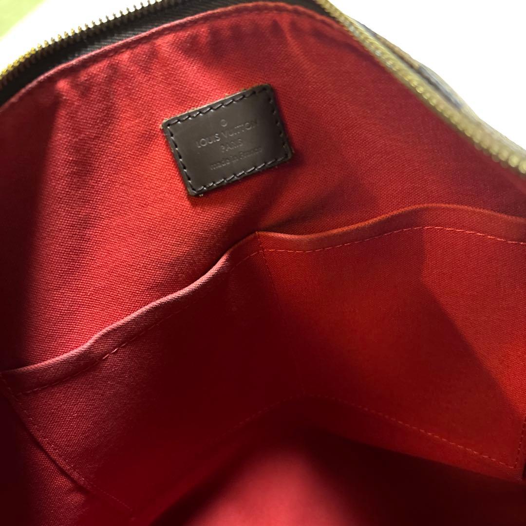 LOUISVUITTON ヴィトン ダミエ エベヌ レジア ショルダーバッグ