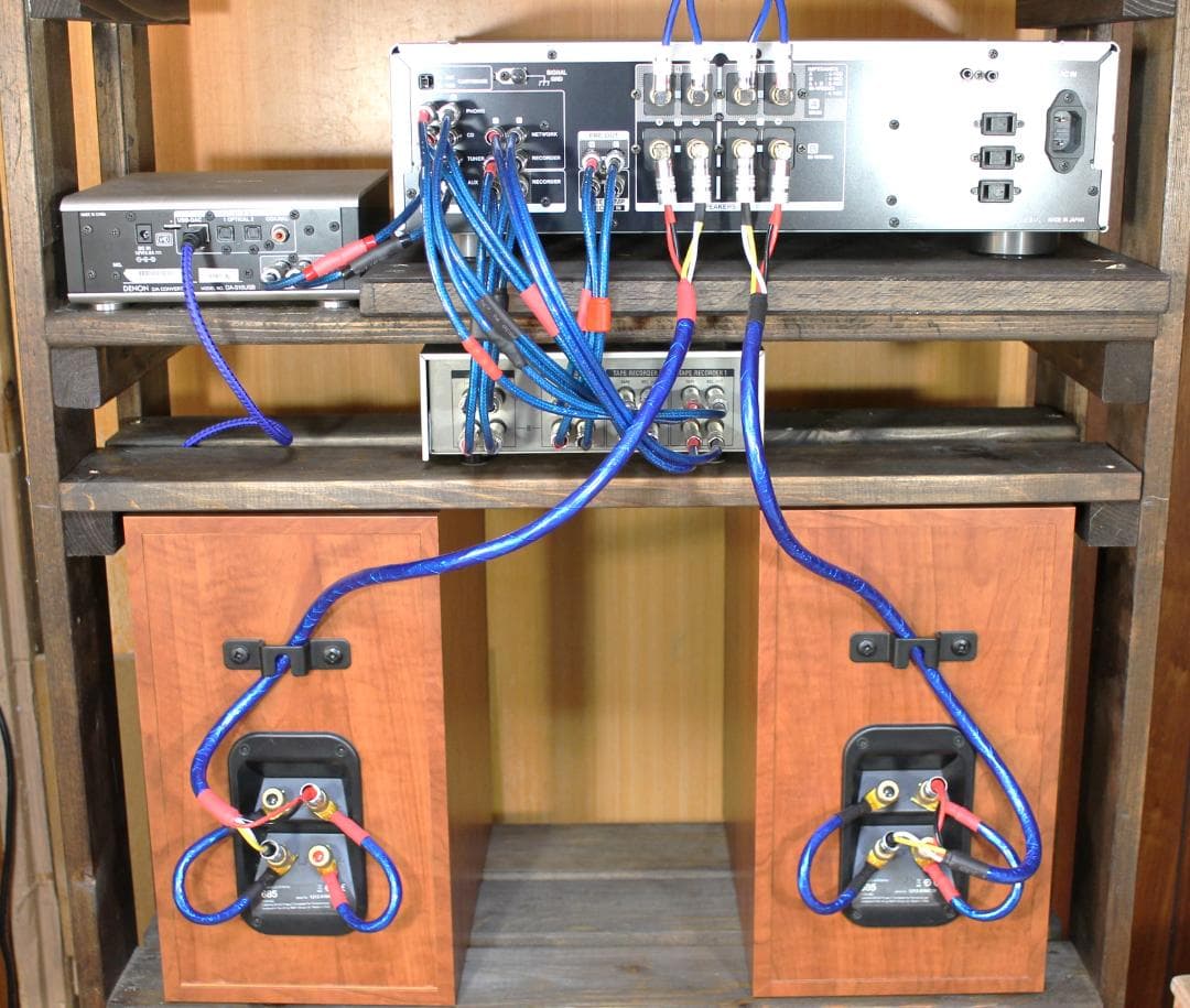 2200αゾノトーンZONOTONE 1.3m2本 ナカミチ新品金バナナプラグ付