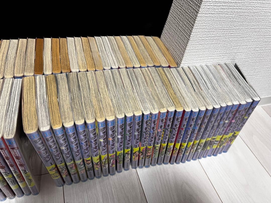 ジョジョの奇妙な冒険 シリーズ全巻 1~9部 合計136冊
