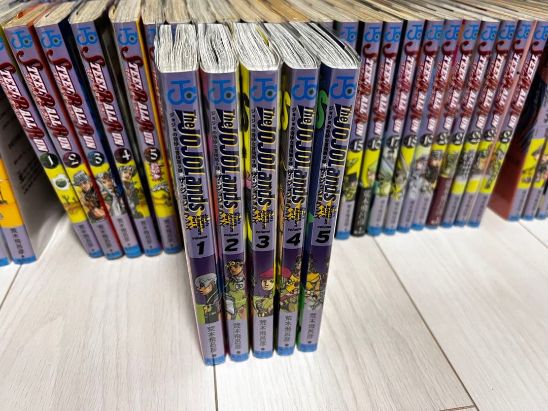 ジョジョの奇妙な冒険 シリーズ全巻 1~9部 合計136冊