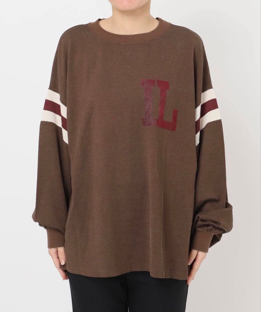 レミ レリーフFOOTBALL LONG SLEEVE T-SHIRTS★新品！