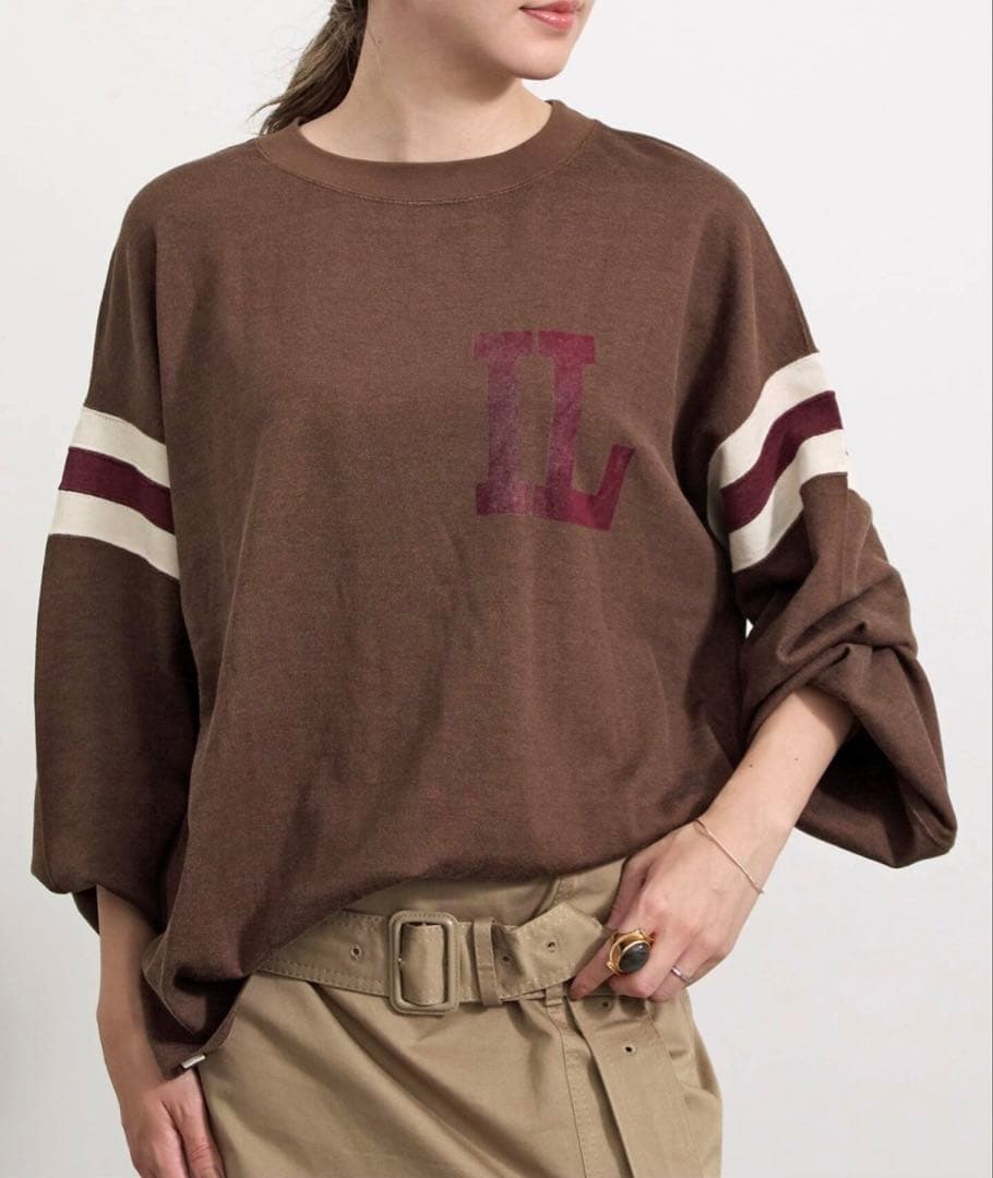 レミ レリーフFOOTBALL LONG SLEEVE T-SHIRTS★新品！
