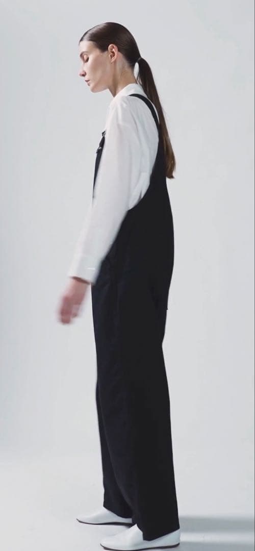 mizuiro ind ブラックオーバーオール