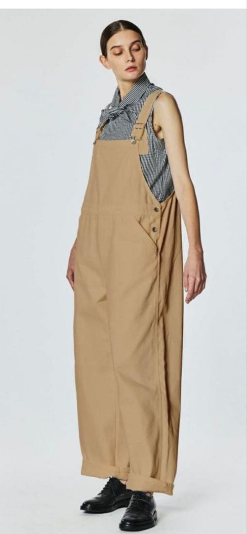 mizuiro ind ブラックオーバーオール