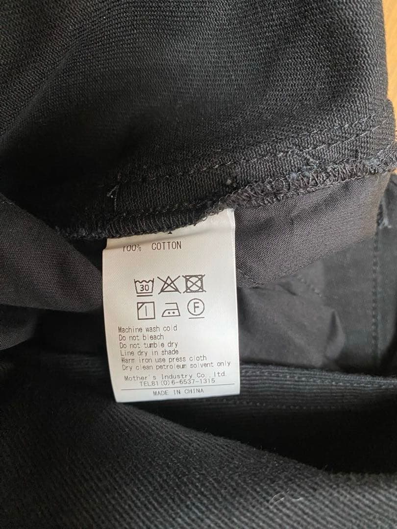 mizuiro ind ブラックオーバーオール