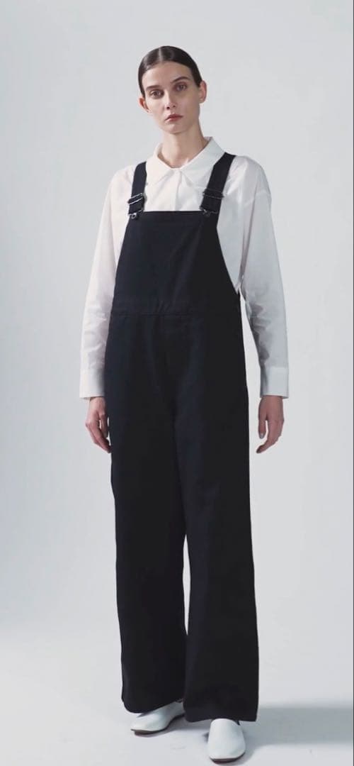 mizuiro ind ブラックオーバーオール