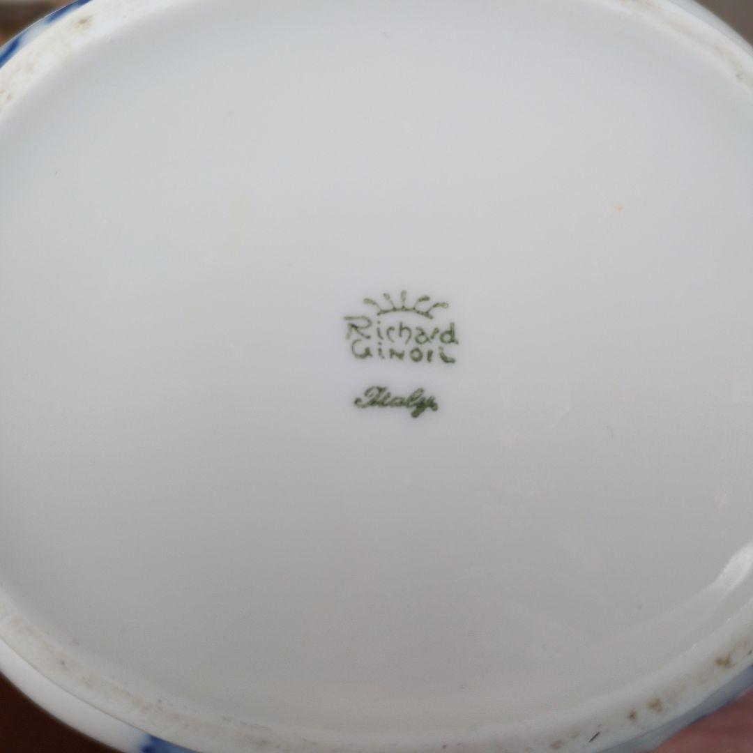 リチャードジノリ　ローズブルースープチューリン　小