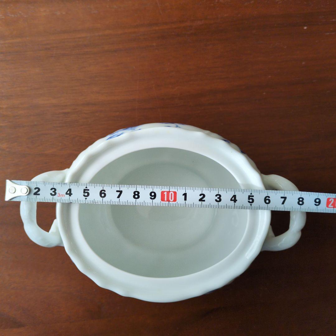 リチャードジノリ　ローズブルースープチューリン　小