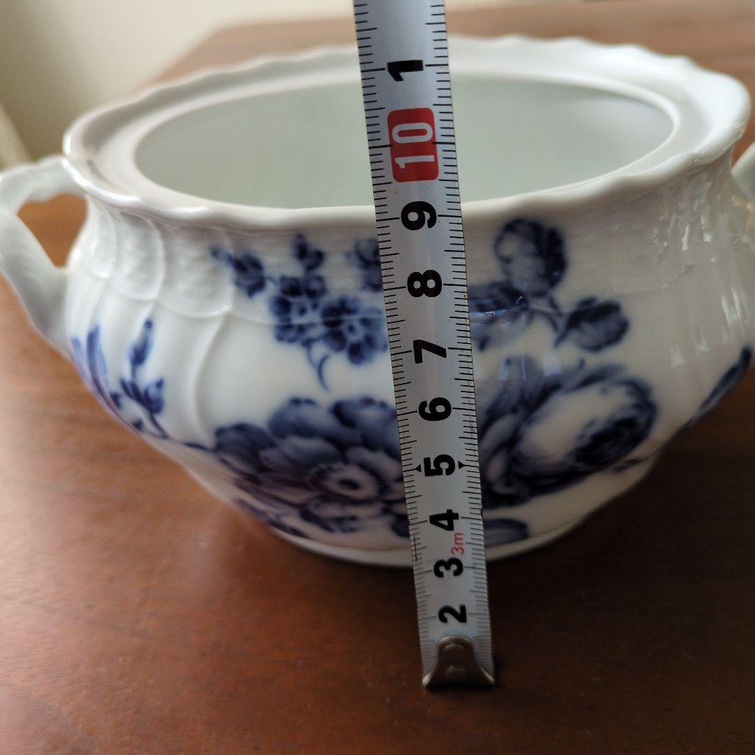 リチャードジノリ　ローズブルースープチューリン　小