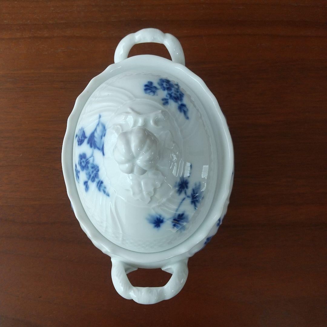 リチャードジノリ　ローズブルースープチューリン　小