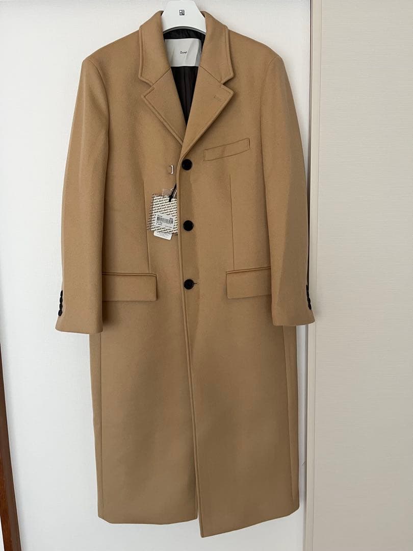 ジャケット・アウター Dunst UNISEX 2-WAY 3BUTTON CASHMERE COAT