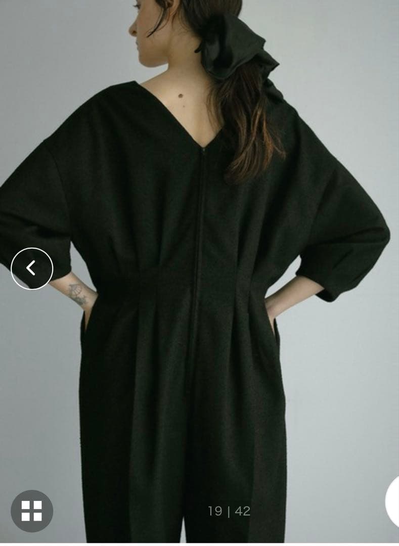 11/11まで限定価格【新品】MANOF マノフ　タックオールインワンMサイズ