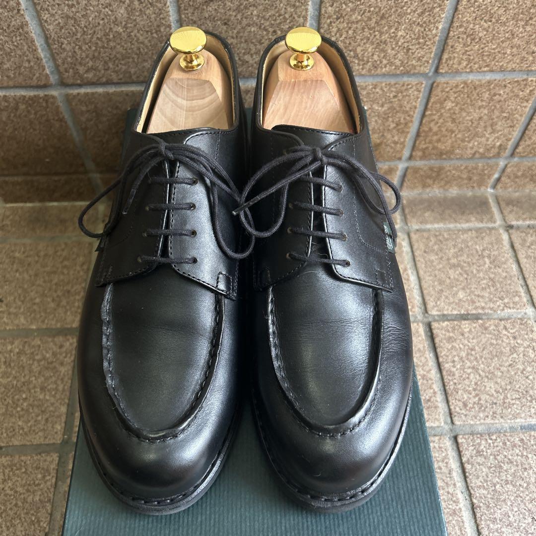 [極美品] PARABOOT Shambord パラブーツ UK7 黒