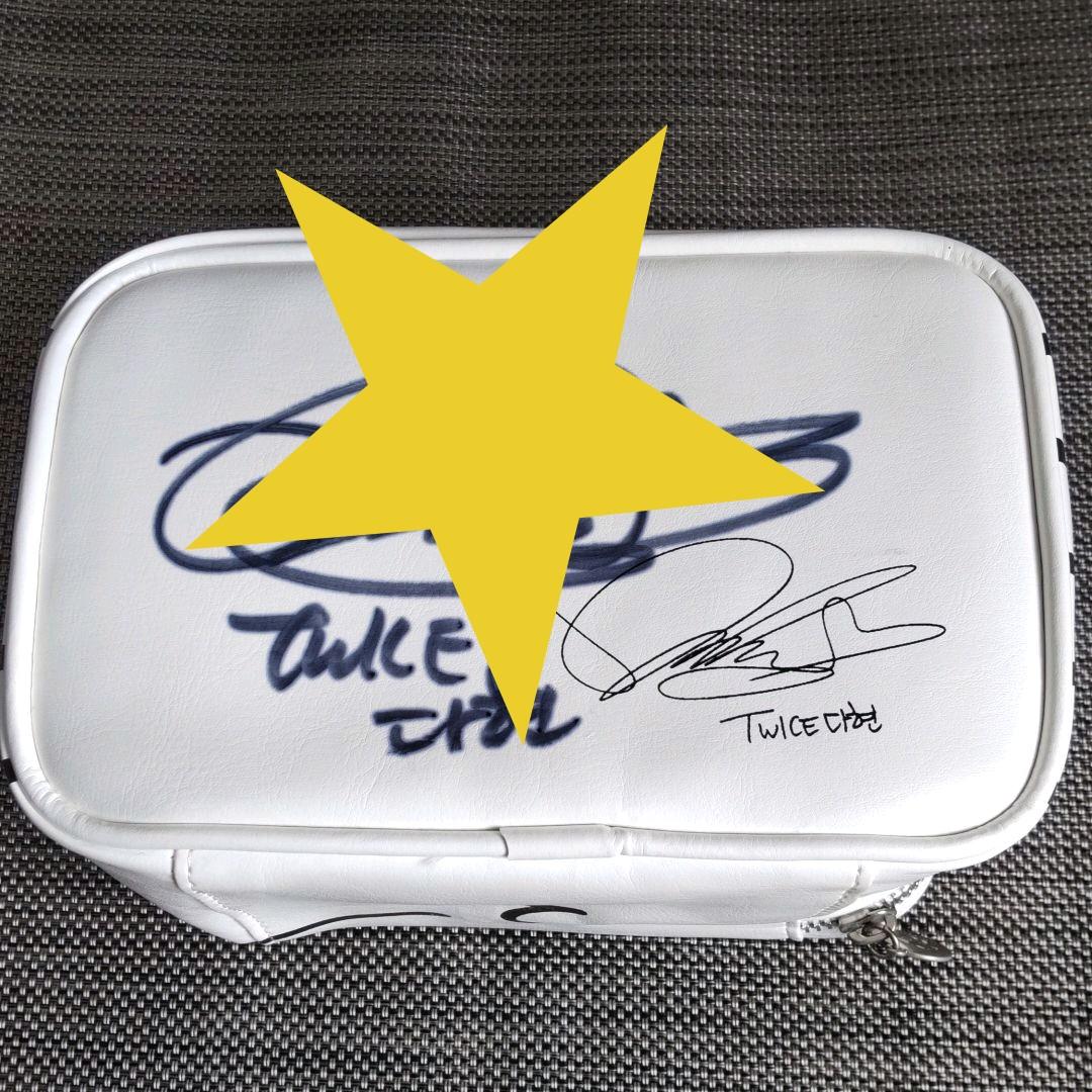 twice ダヒョン　公式　ポーチ　　 直筆サイン