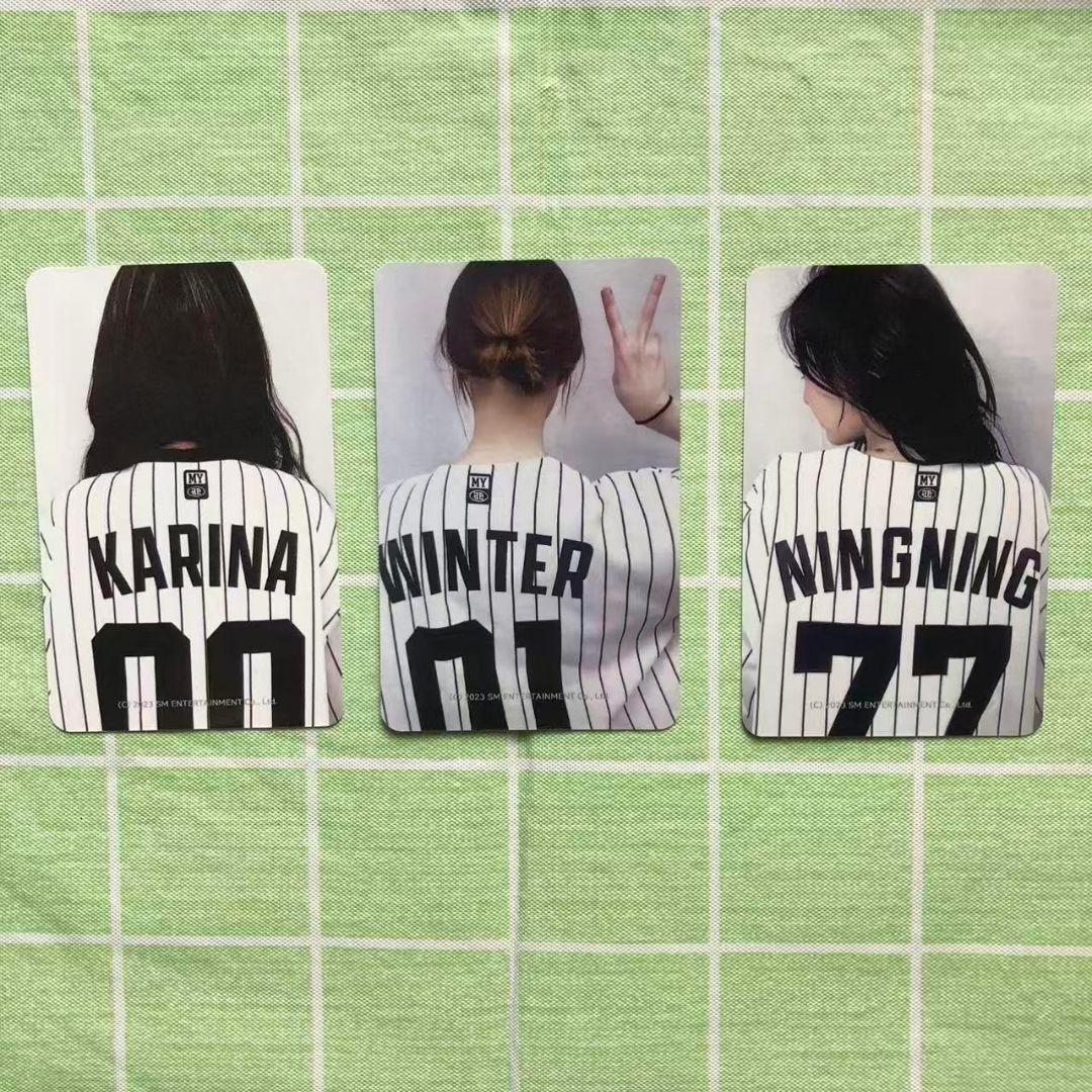 aespa エスパ better things ユニフォーム トレカ 3枚