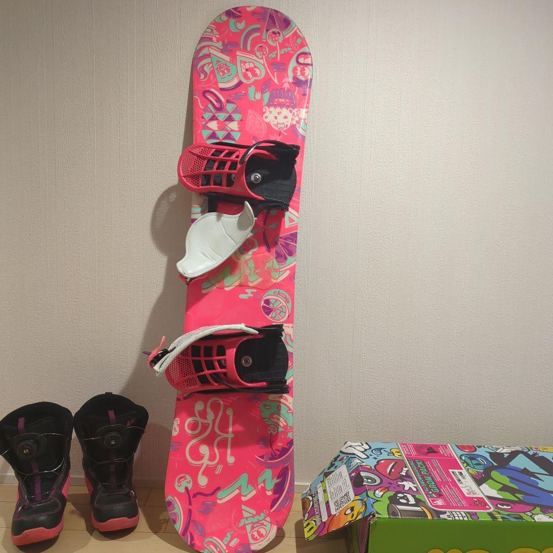 Ｋ２ キッズスノーボード （110cm）ブーツ（20cm）付