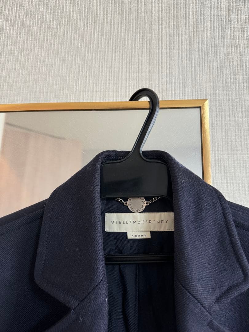 ※Saa Stella McCartney ネイビー チェスターコート